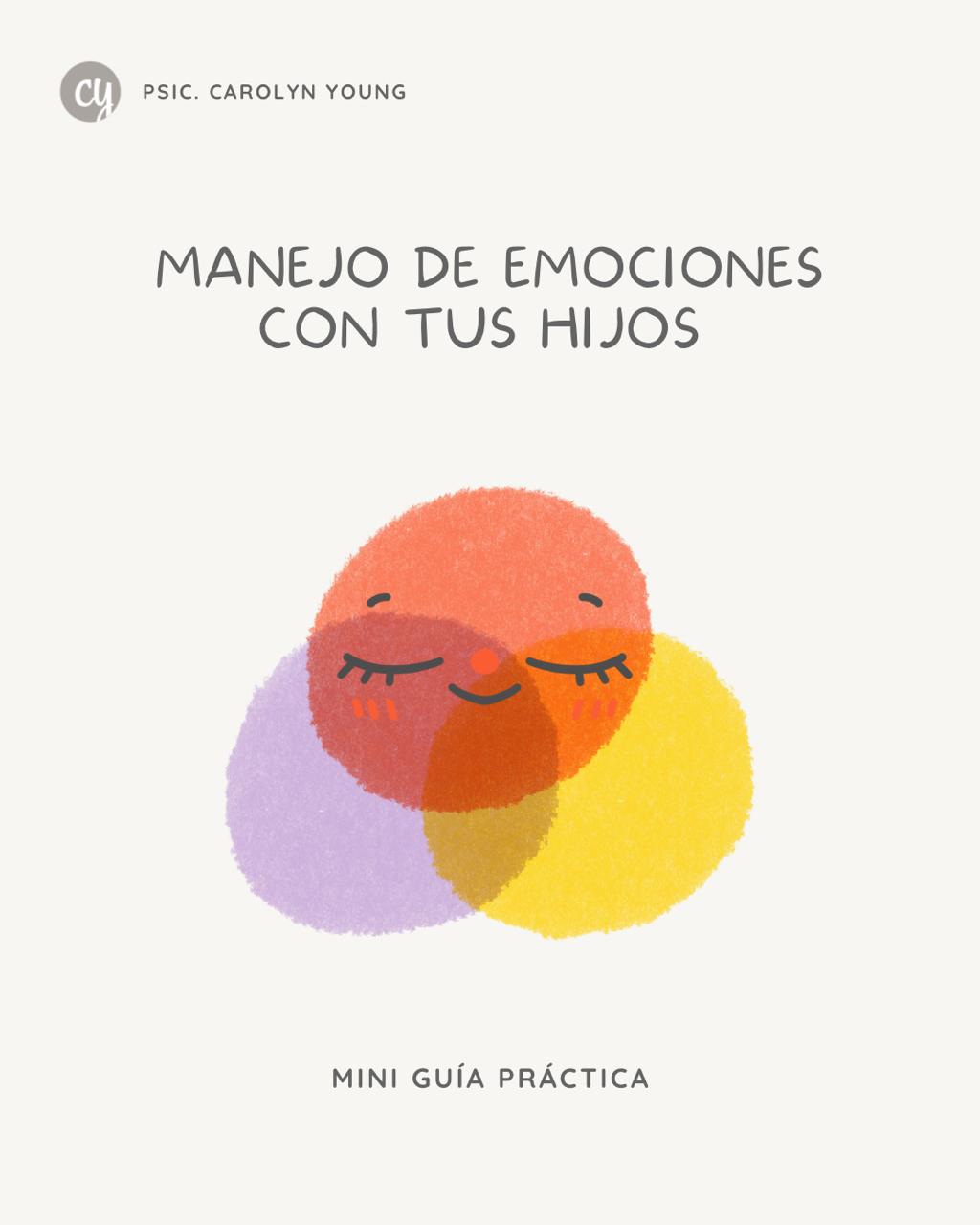 Portada Manejo Emocional con tus Hijos